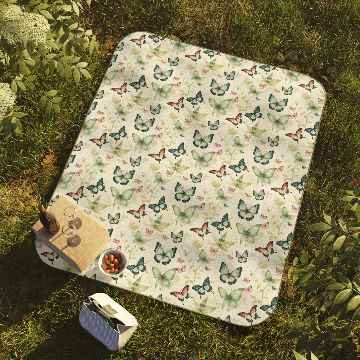 Butterfly Picnic Blanket