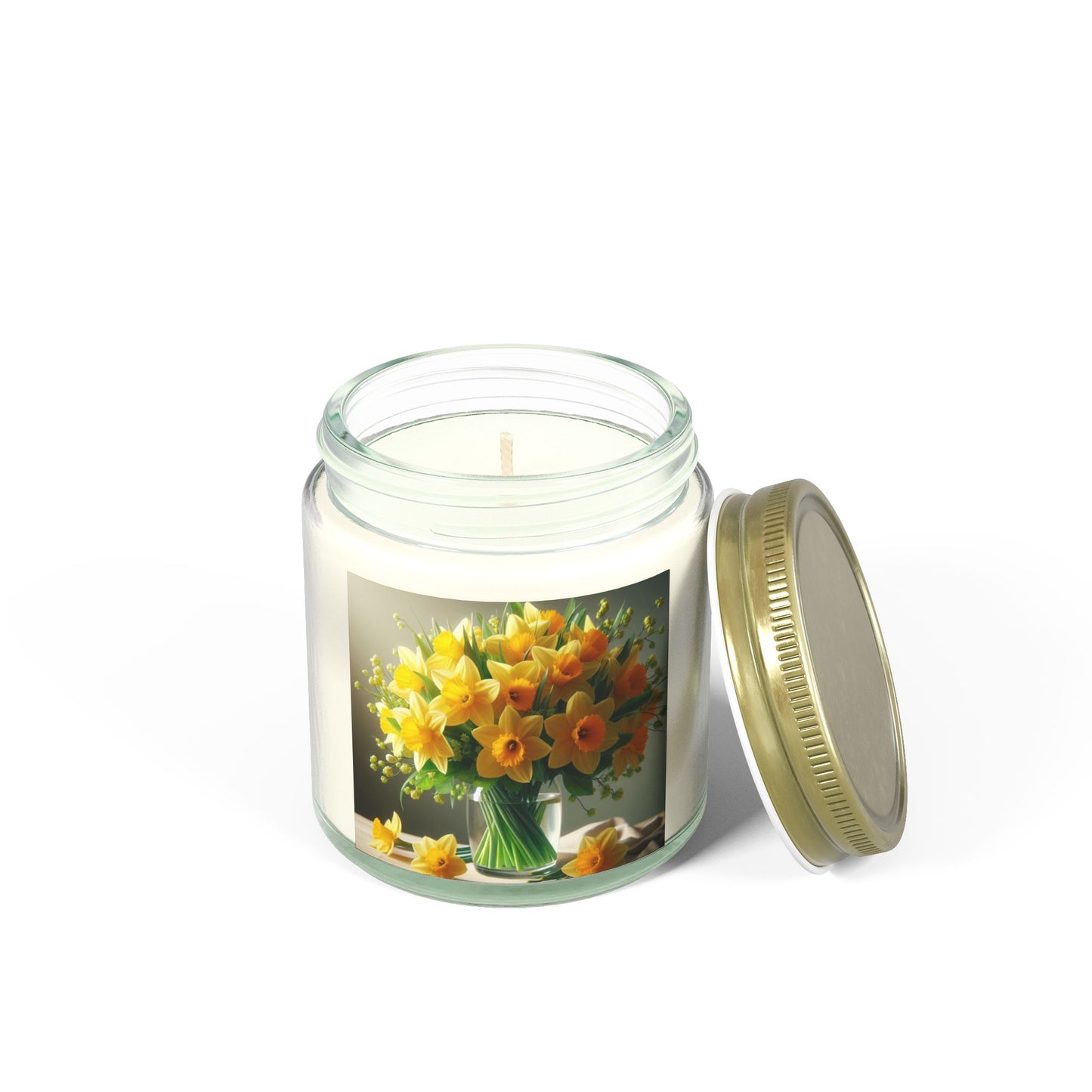 March Birth Month Flower Candle (4oz)