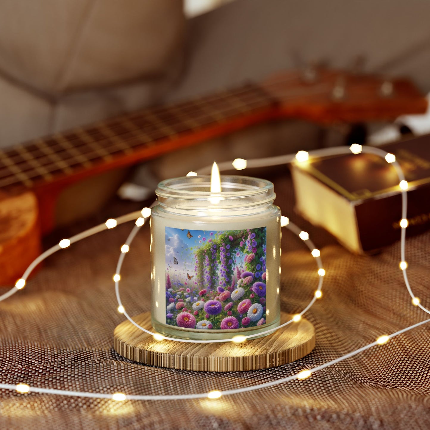 September Birth Month Flower Candle (4oz)