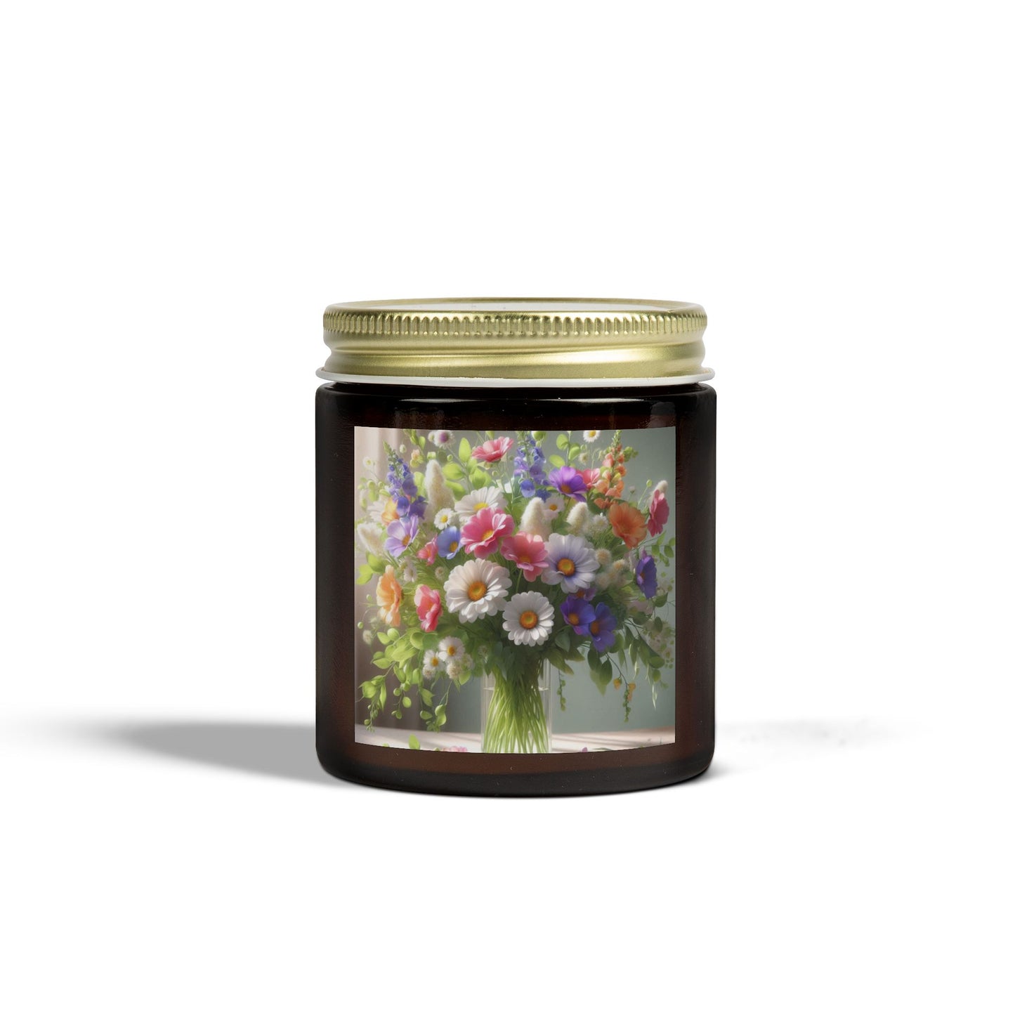 April Birth Month Flower Candle (4oz)