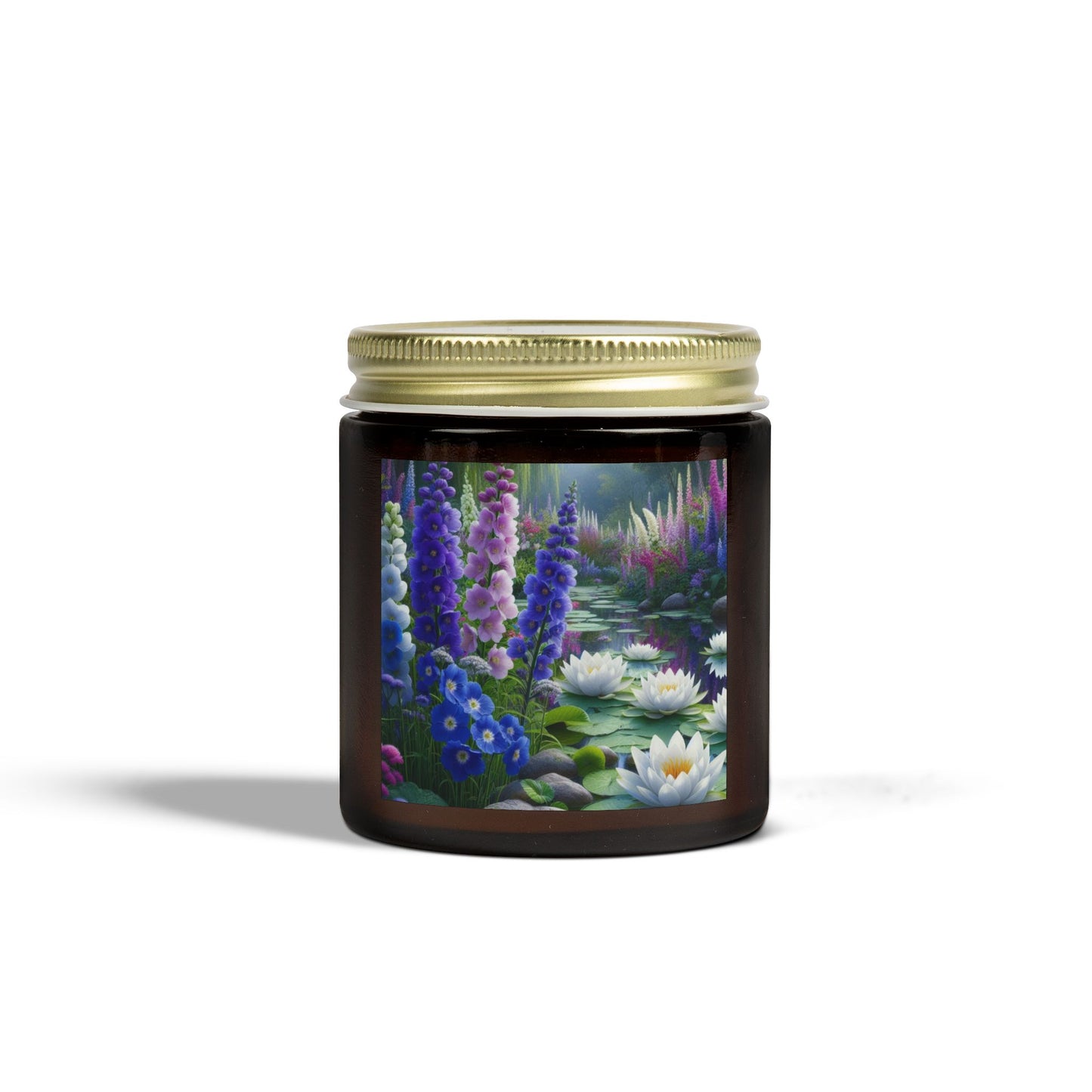 July Birth Month Flower Candle (4oz)