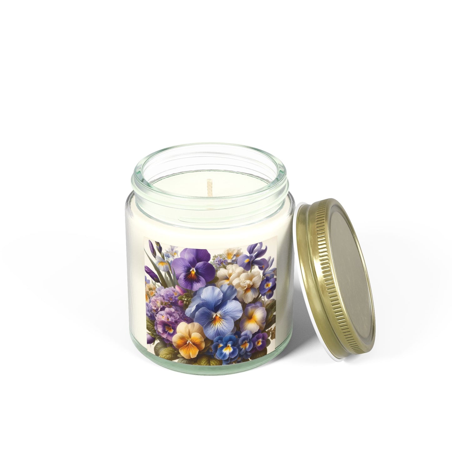 February Birth Month Flower Candle (4oz)