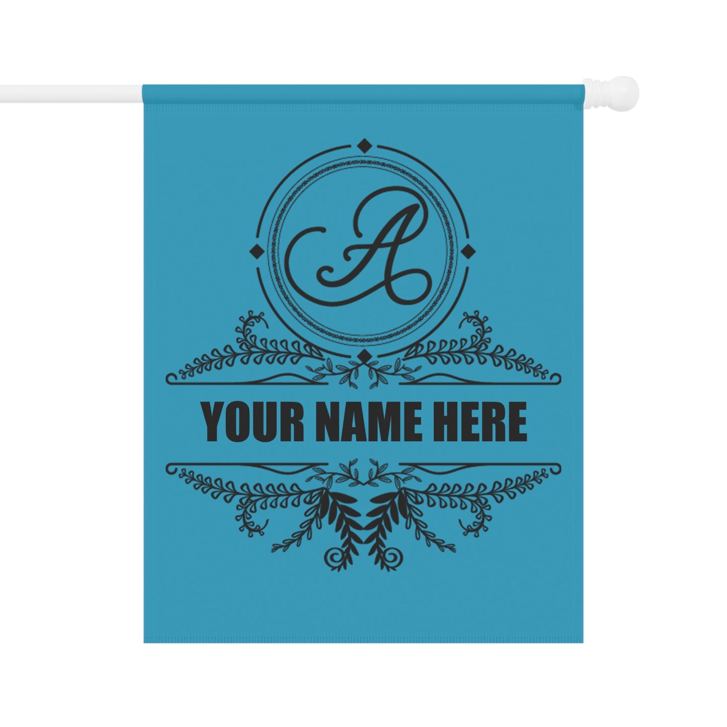 Monogramed House Banner