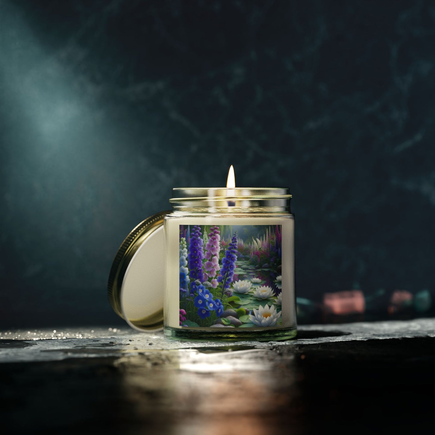 July Birth Month Flower Candle (4oz)