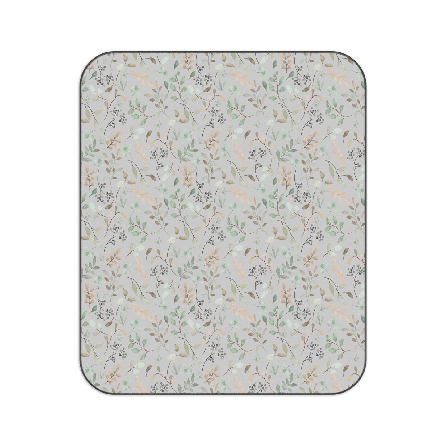 Muted Leaves Picnic Blanket