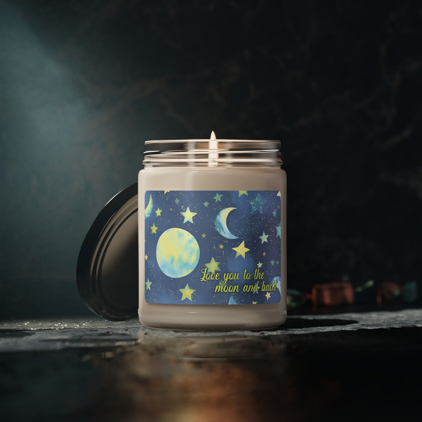 Love You to the Moon and Back Candle (9oz)
