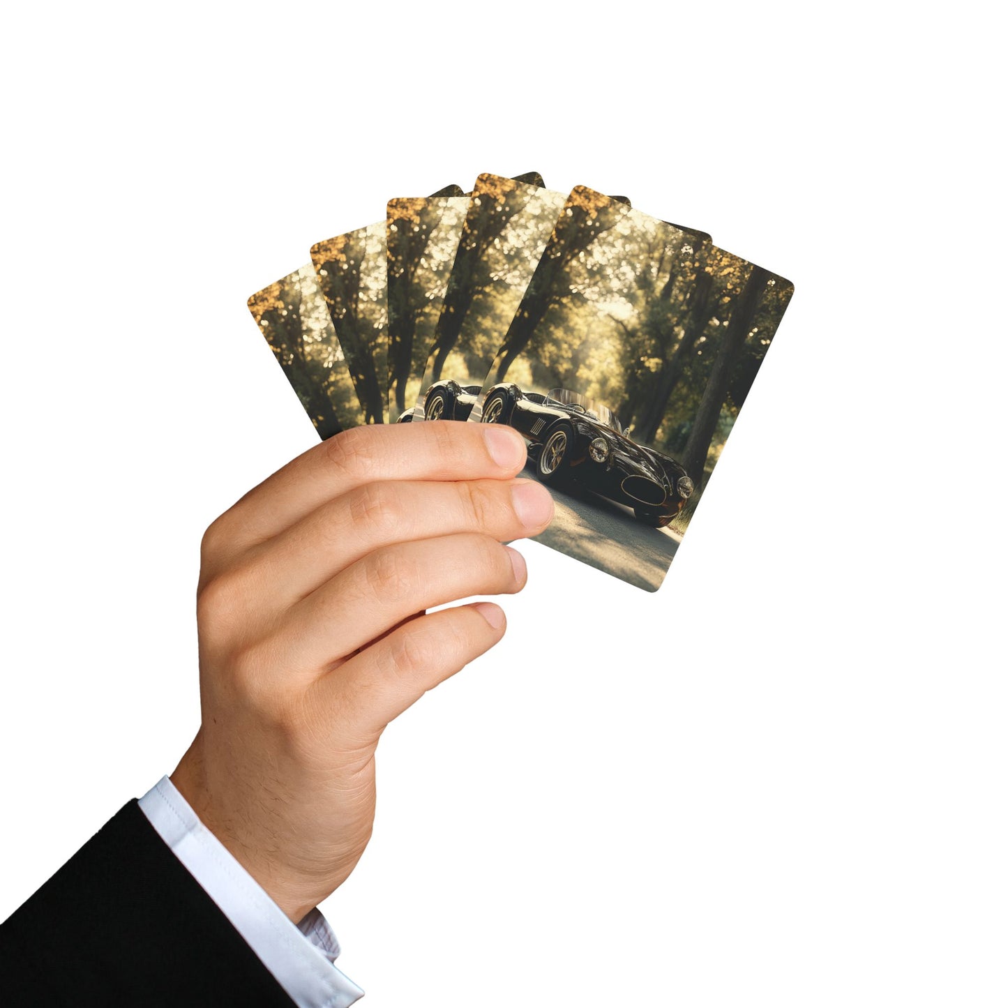 Vintage Sports Car Cards