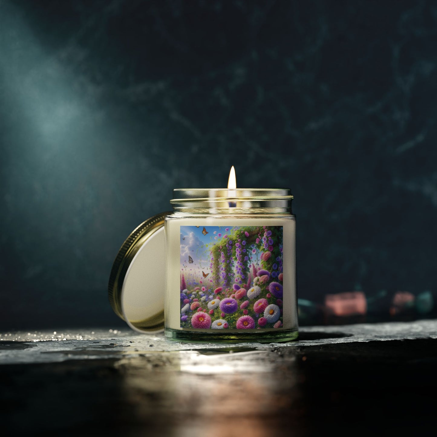 September Birth Month Flower Candle (4oz)