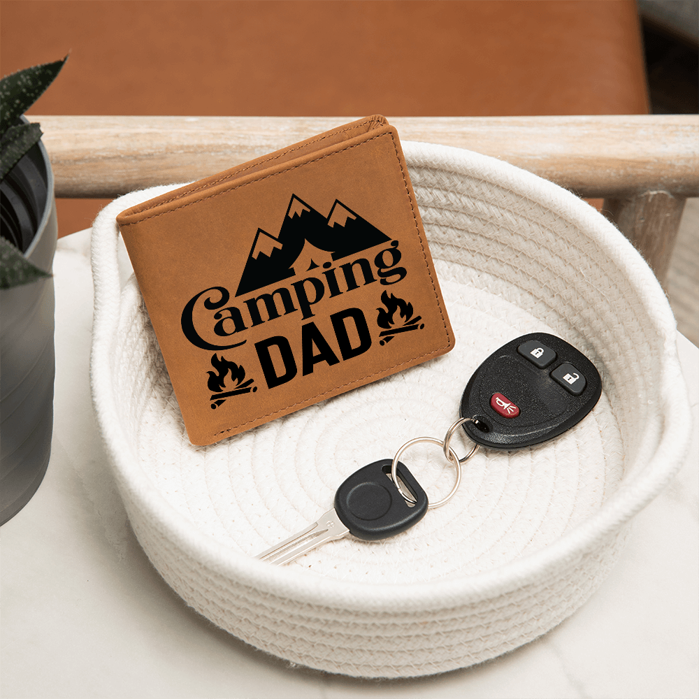 Camping Lovers Mens Wallet