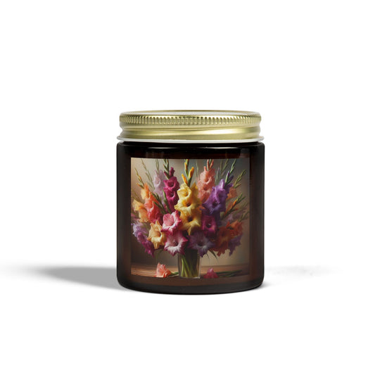 August Birth Month Flower Candle (4oz)