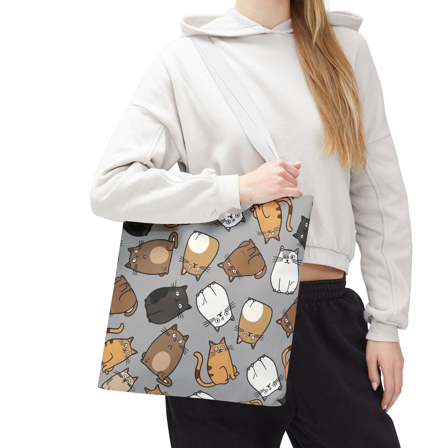 Cartoon Cat Tote