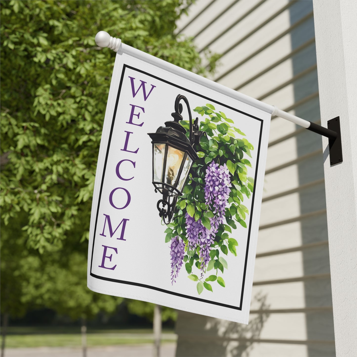 Wisteria Welcome House Banner