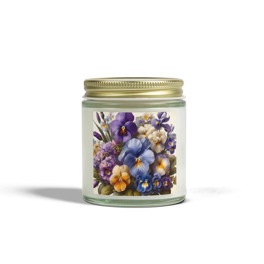 February Birth Month Flower Candle (4oz)