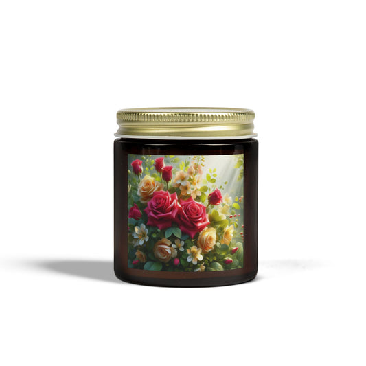 June Birth Month Flower Candle (4oz)