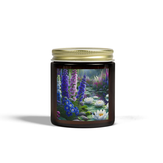 July Birth Month Flower Candle (4oz)