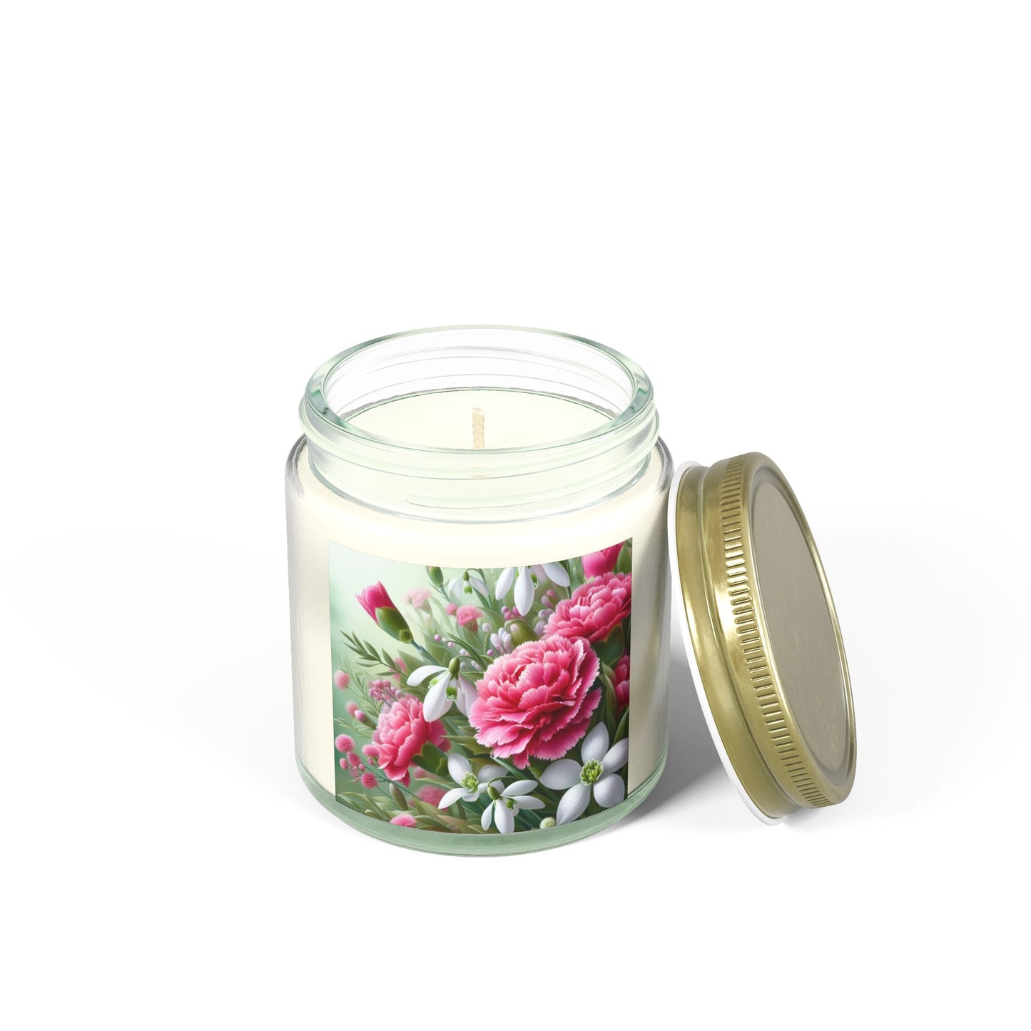 January Birth Month Flower Candle (4oz)