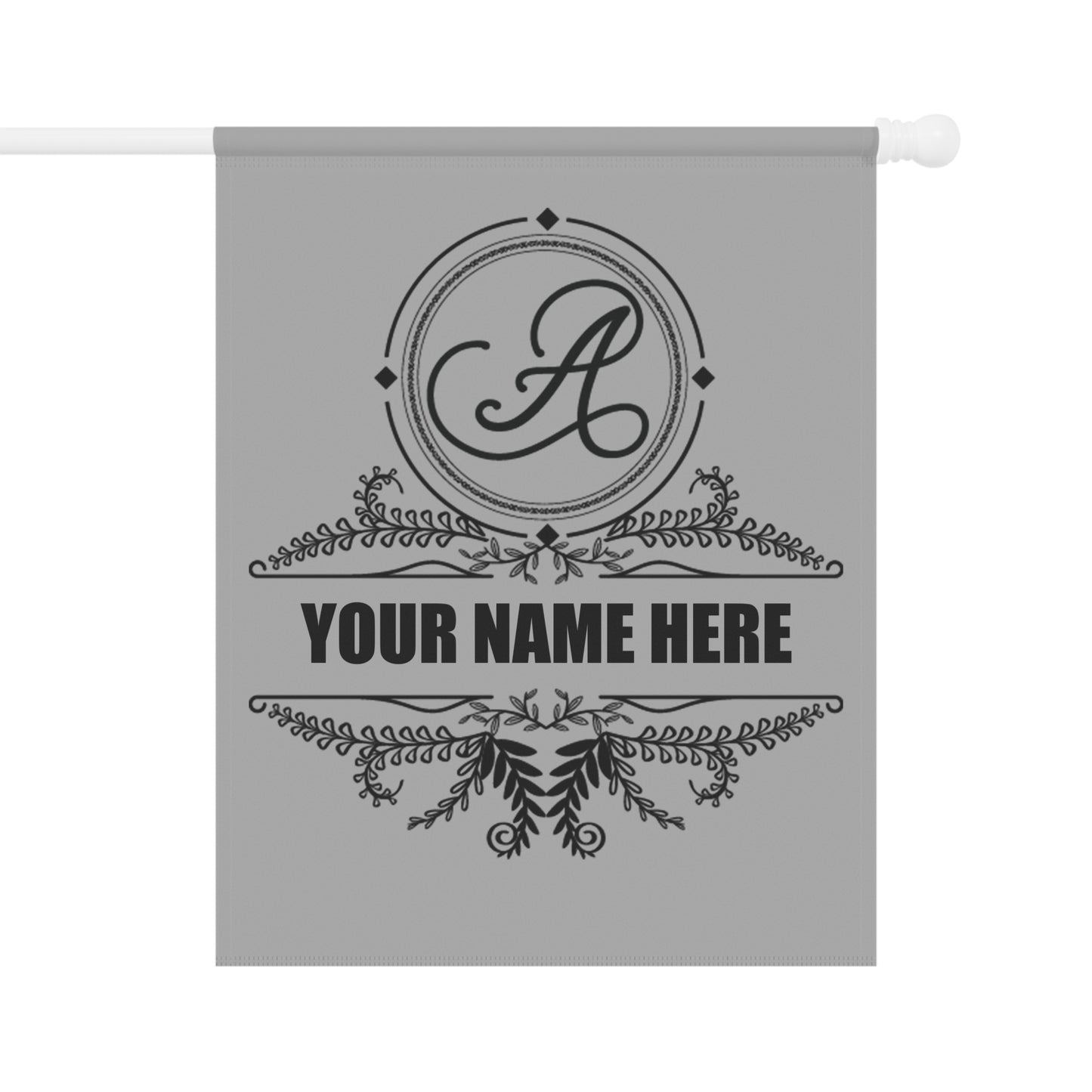 Monogramed House Banner