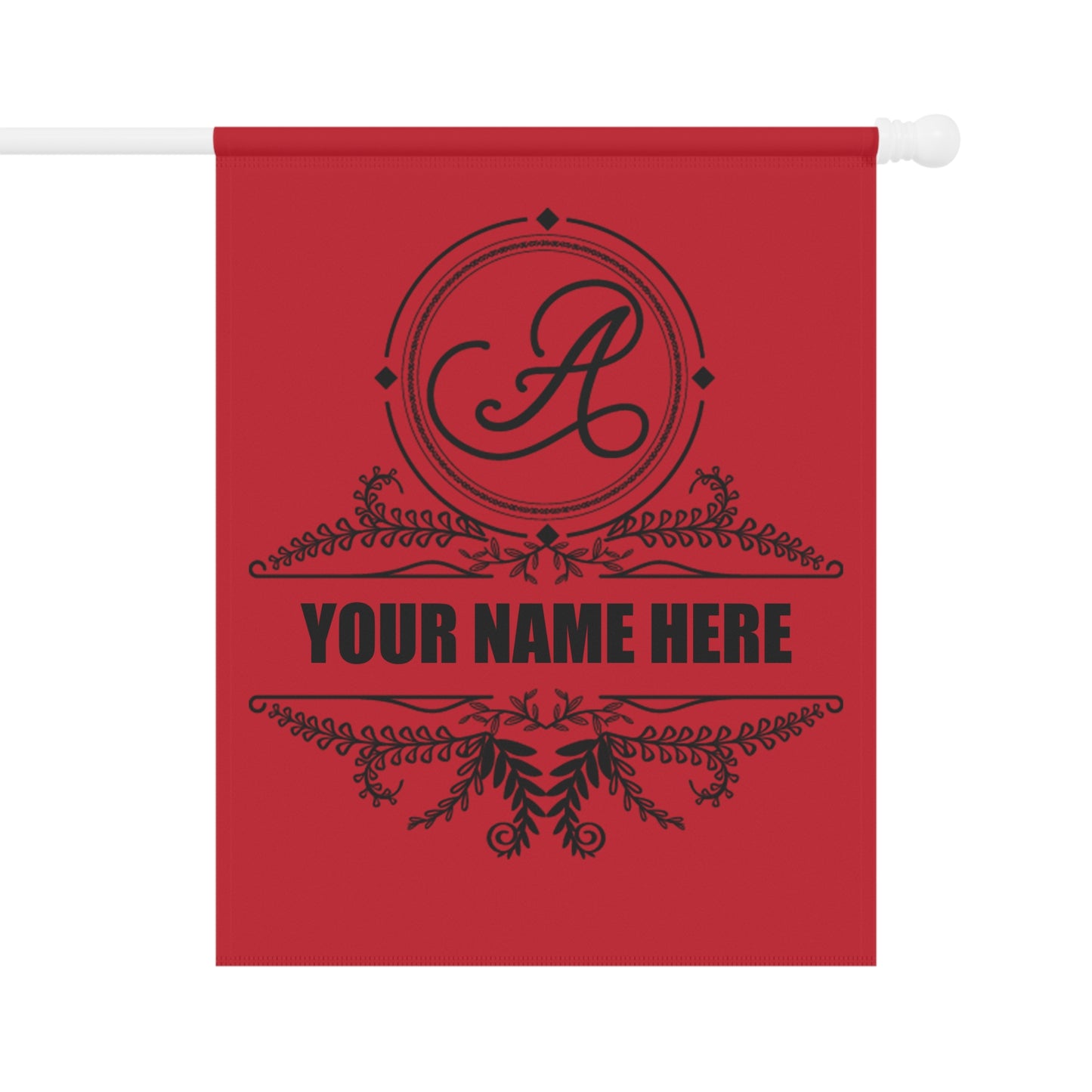 Monogramed House Banner