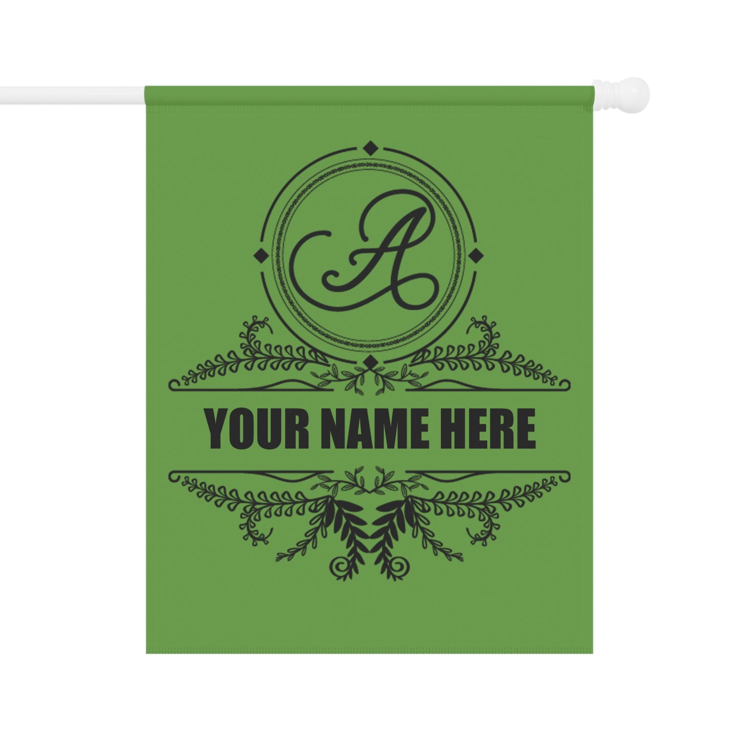 Monogramed House Banner