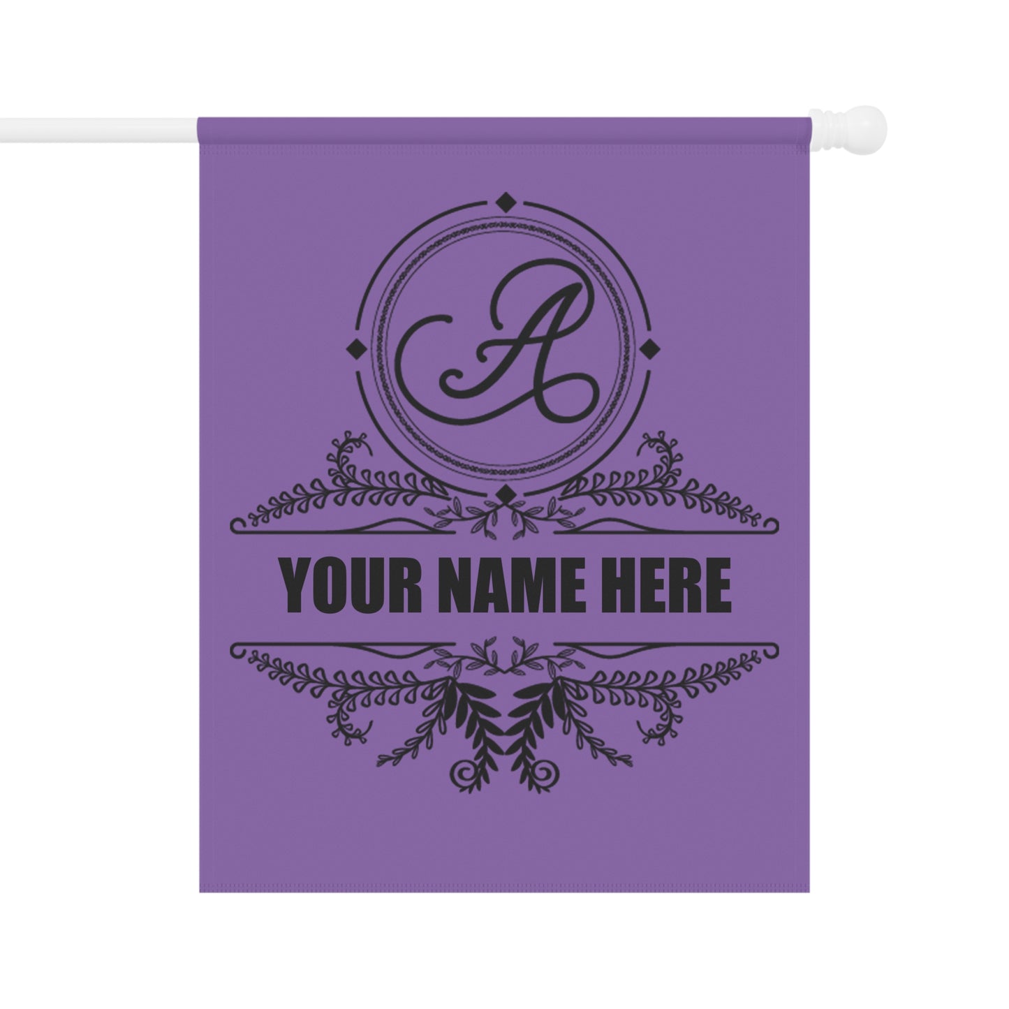 Monogramed House Banner