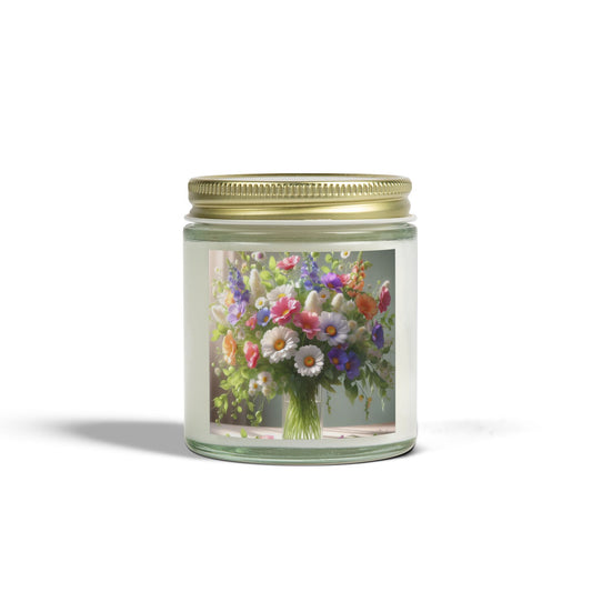 April Birth Month Flower Candle (4oz)