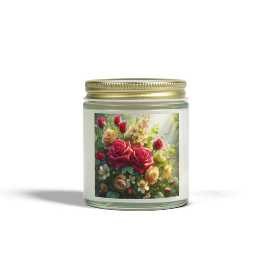 June Birth Month Flower Candle (4oz)