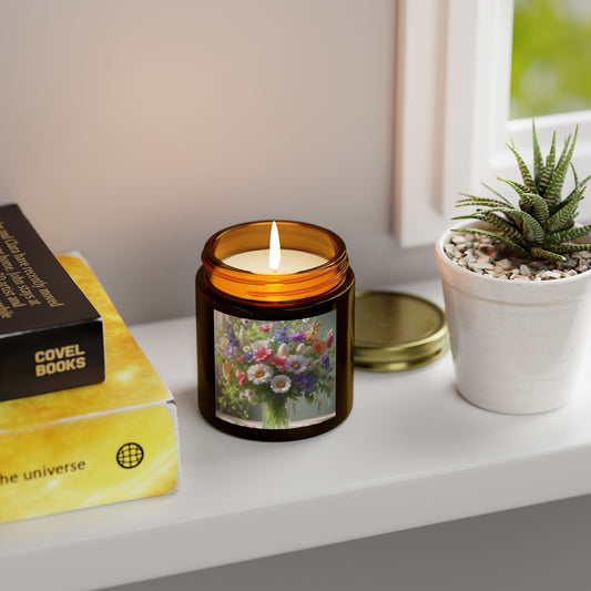 April Birth Month Flower Candle (4oz)