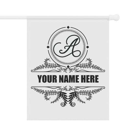 Monogramed House Banner