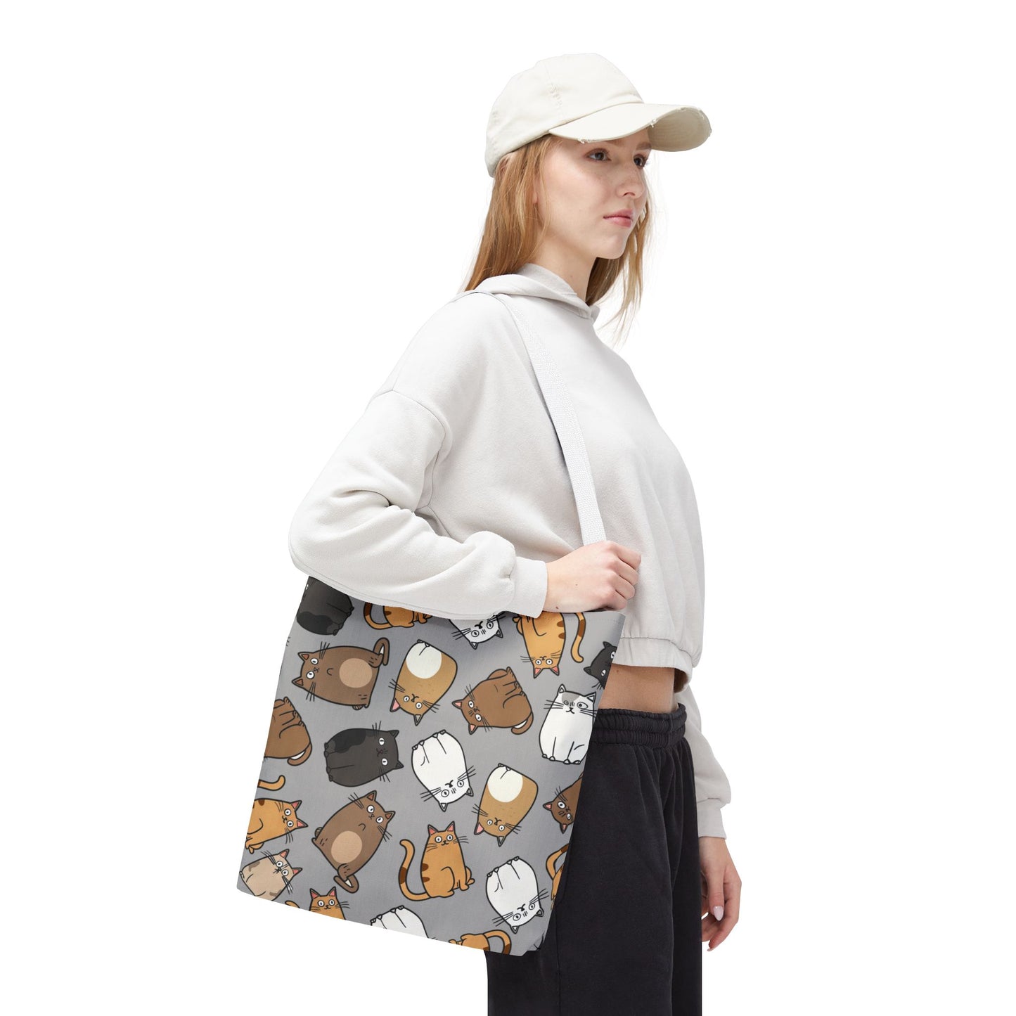 Cartoon Cat Tote