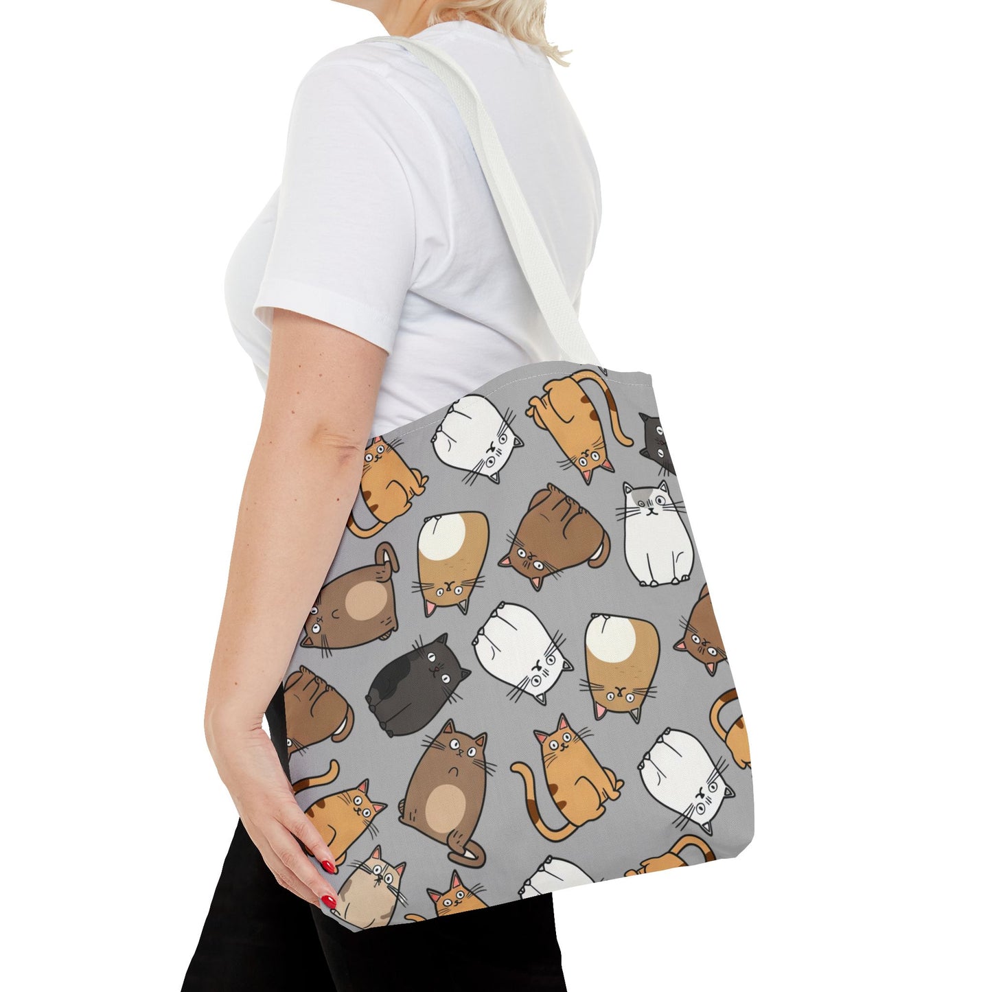Cartoon Cat Tote