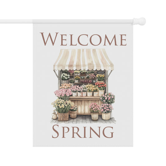 Watercolor Floral House Banner