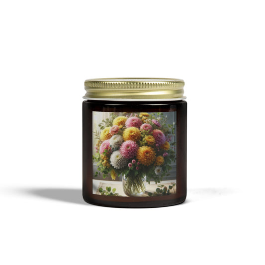 November Birth Month Flower Candle (4oz)