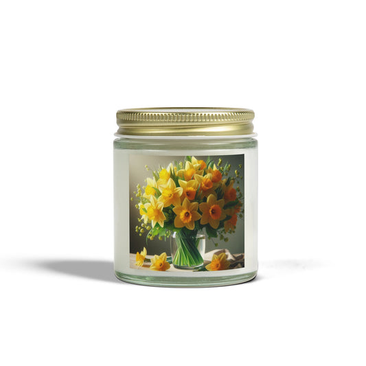 March Birth Month Flower Candle (4oz)