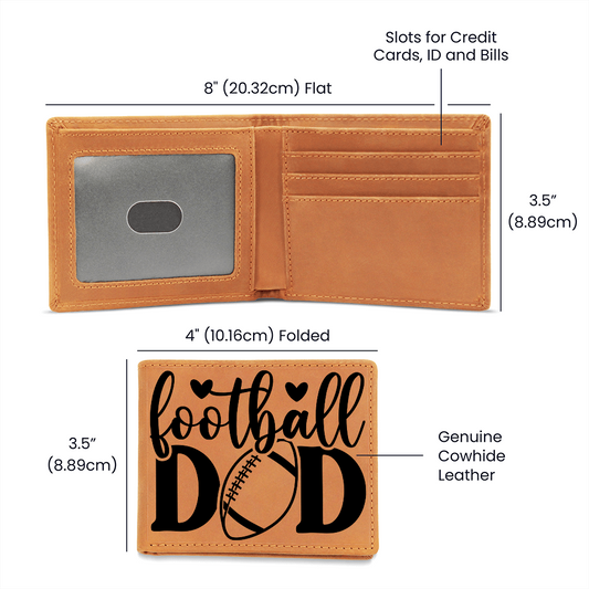 Football Lovers Mens Wallet