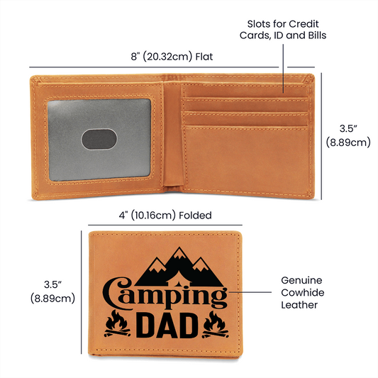 Camping Lovers Mens Wallet