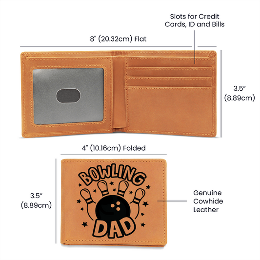 Bowling Lovers Mens Wallet